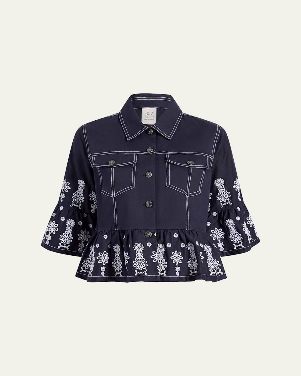 Mandie Eyelet Jacket